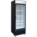 Mvp Group Corporation Kool-It KGF-23 - Freezer Merchandiser, 23 Cu. Ft., 1 Glass Door, Black, 79-1/2"H x 26-1/5"W KGF-23